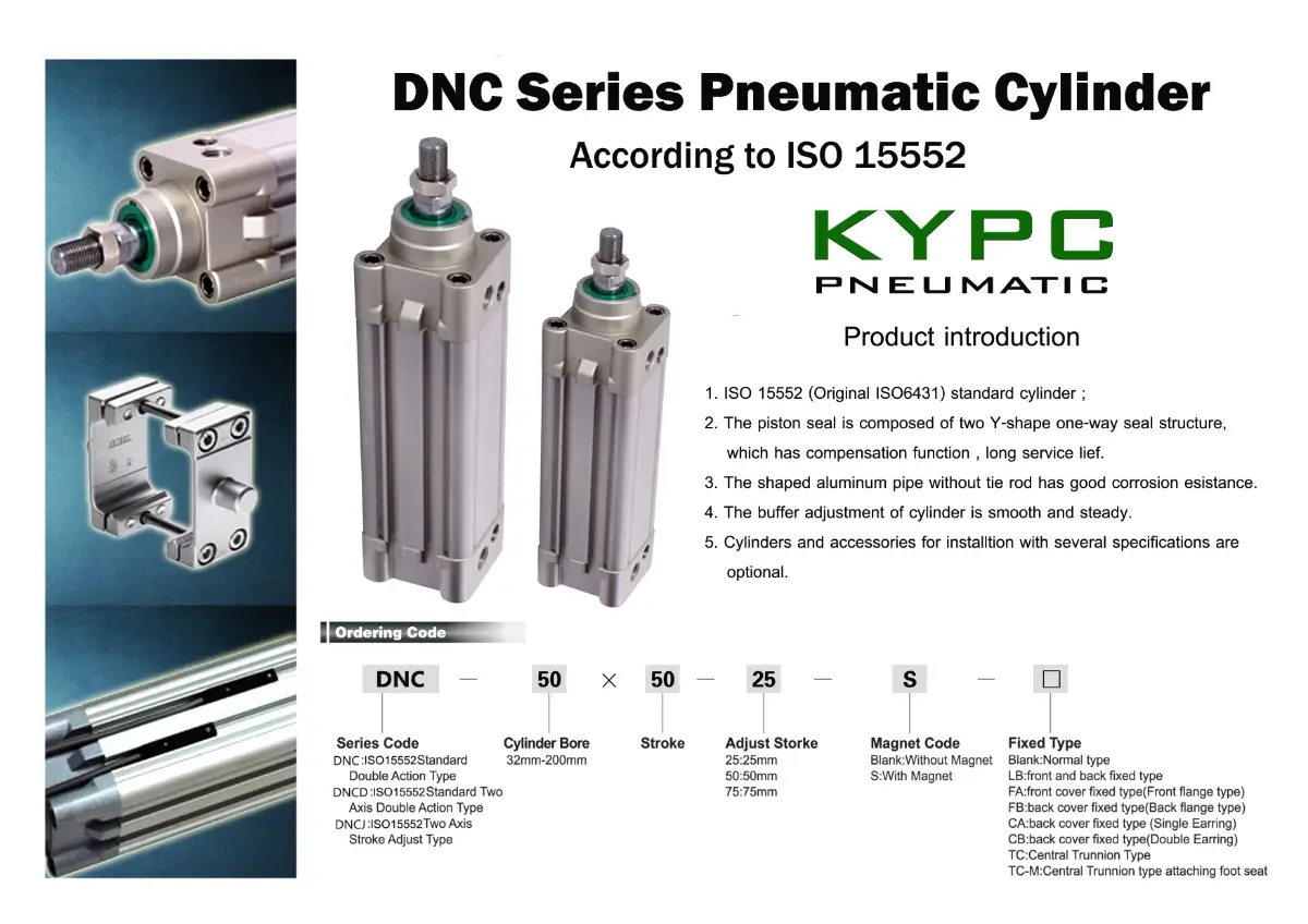 Dnc Series Pneumatic Cylinder Image